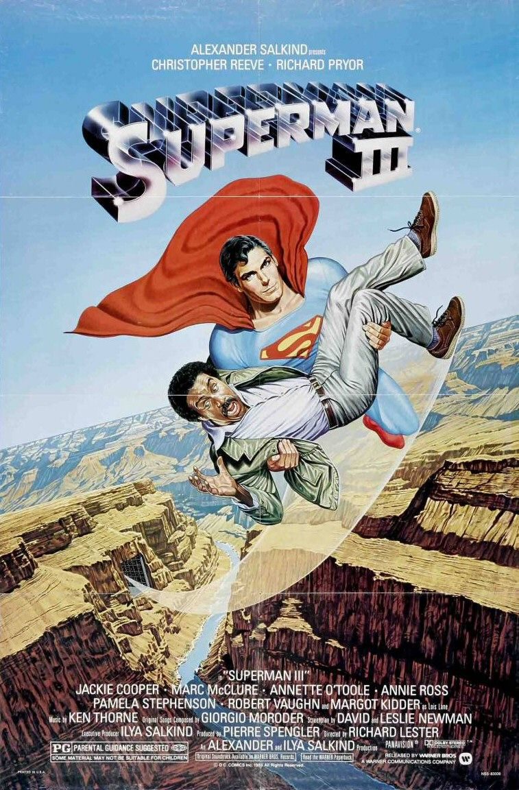 Poster of Superman III - Estados Unidos