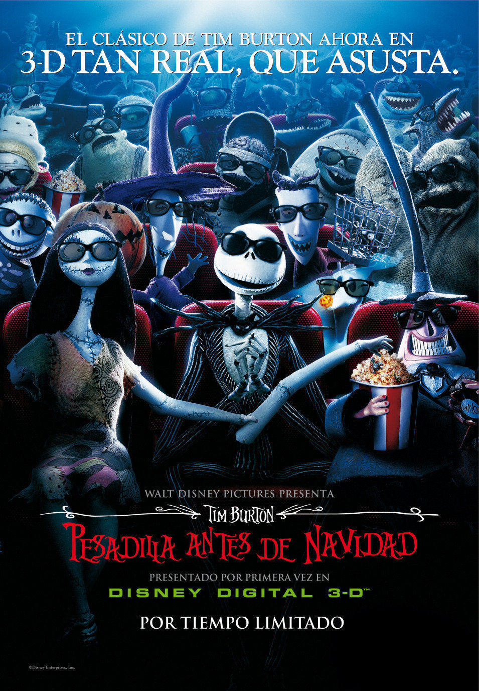 Poster of The Nightmare Before Christmas 3D - España