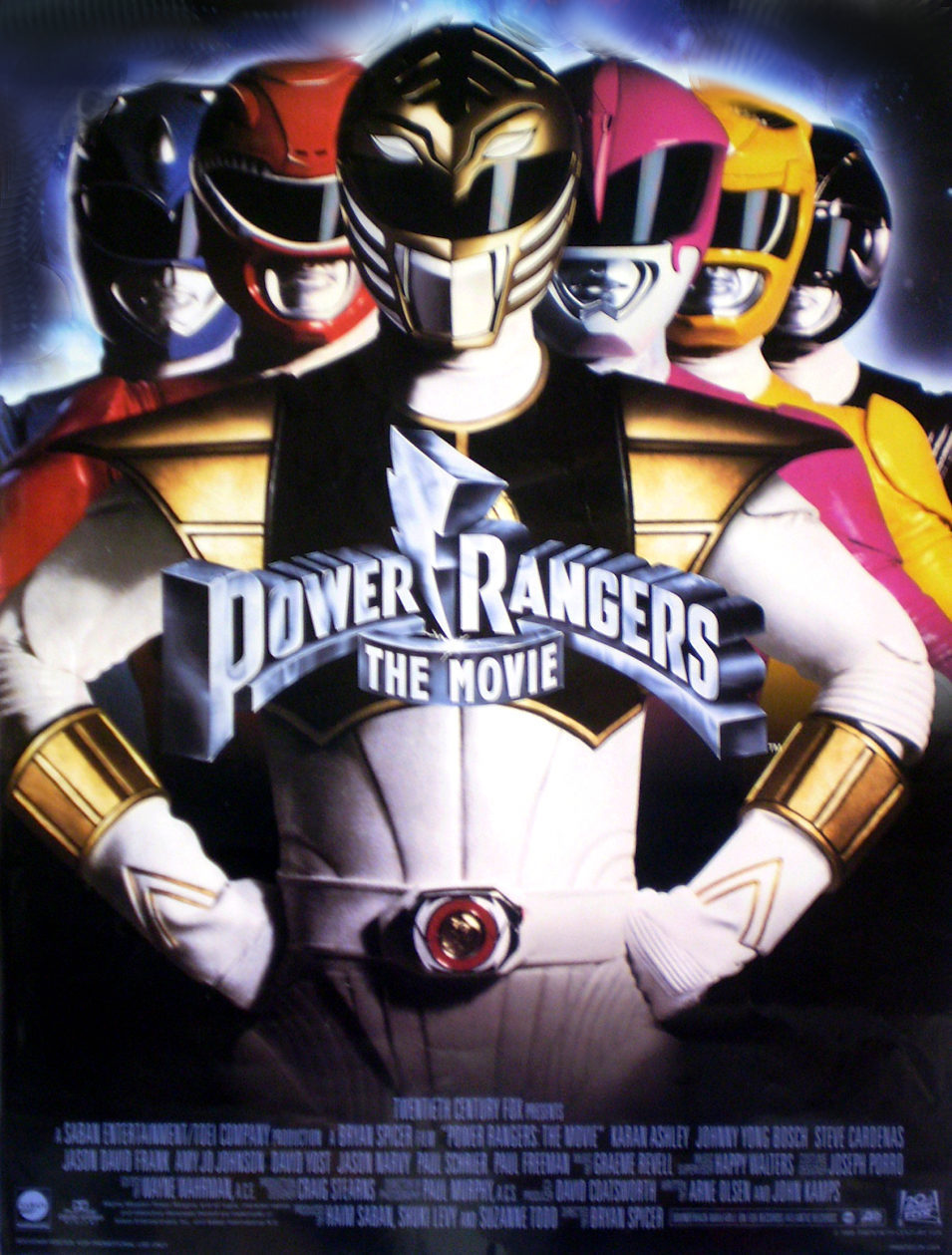 Poster of Mighty Morphin Power Rangers: The Movie - EE.UU.