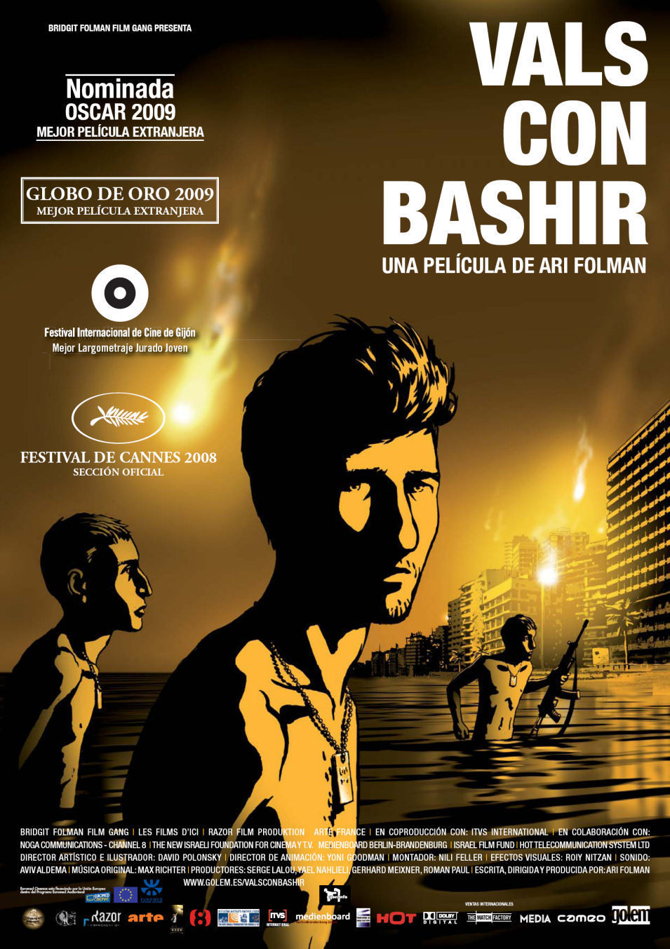 Poster of Waltz with Bashir - España