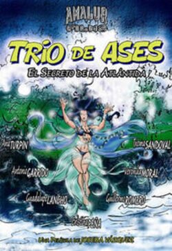 Poster Trío de ases, el secreto de la Atlántida