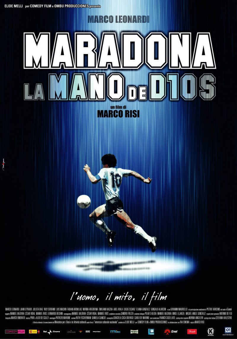 Poster of Maradona, the Hand of God - Argentina