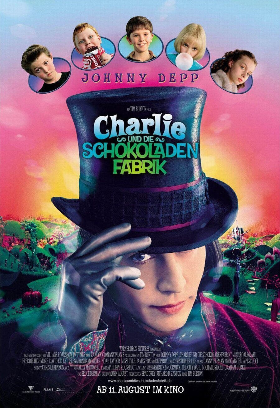 Poster of Charlie and the chocolate factory - Alemania