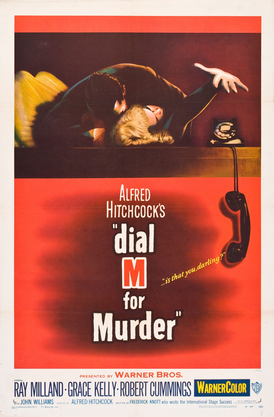 Poster of Dial M for Murder - Estados Unidos
