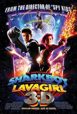 Poster The Adventures of Sharkboy and Lavagirl in 3-D