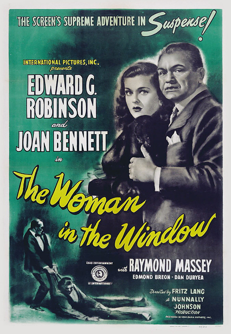 Poster of The Woman in the Window - Estados Unidos