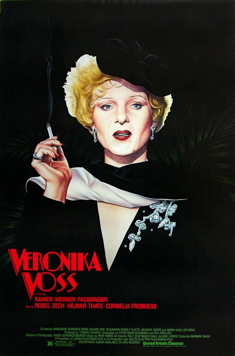Poster of Veronika Voss - Estados Unidos