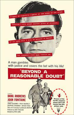 Poster Beyond a Reasonable Doubt