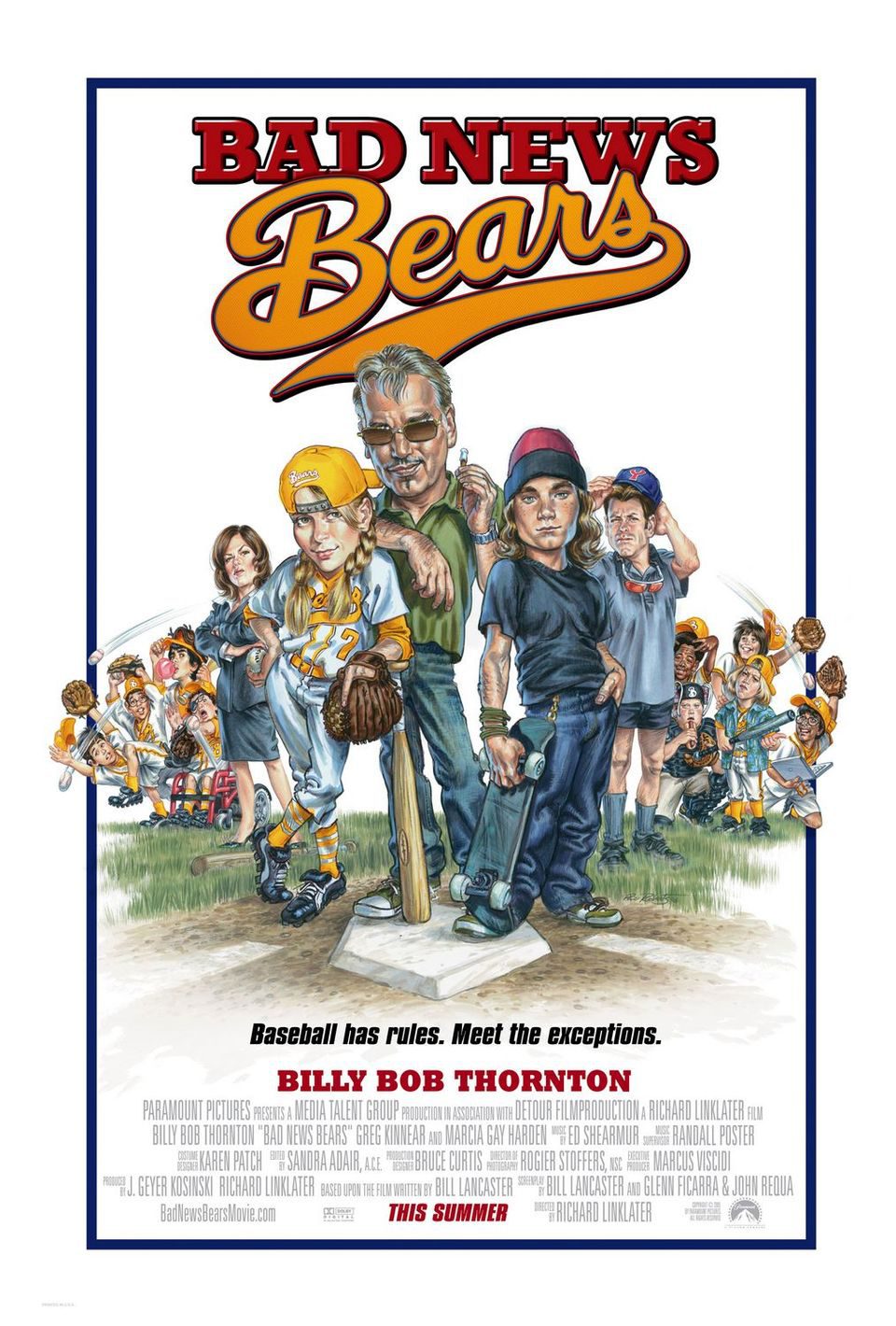 Poster of Bad News Bears - Estados Unidos