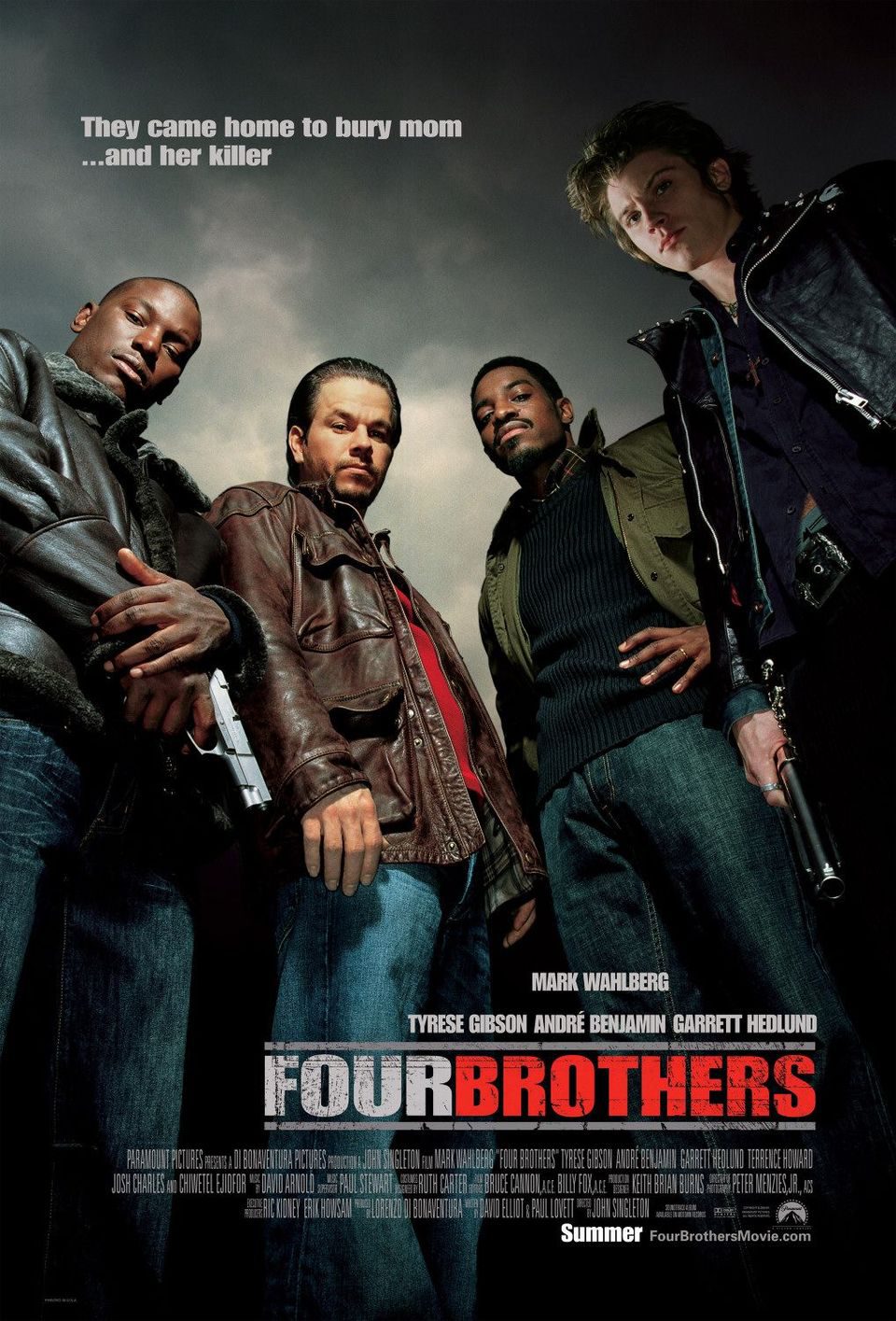 Poster of Four Brothers - Estados Unidos