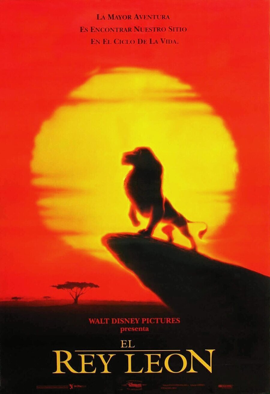 Poster of The Lion King - España