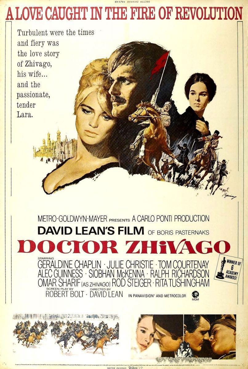 Poster of Doctor Zhivago - Estados Unidos