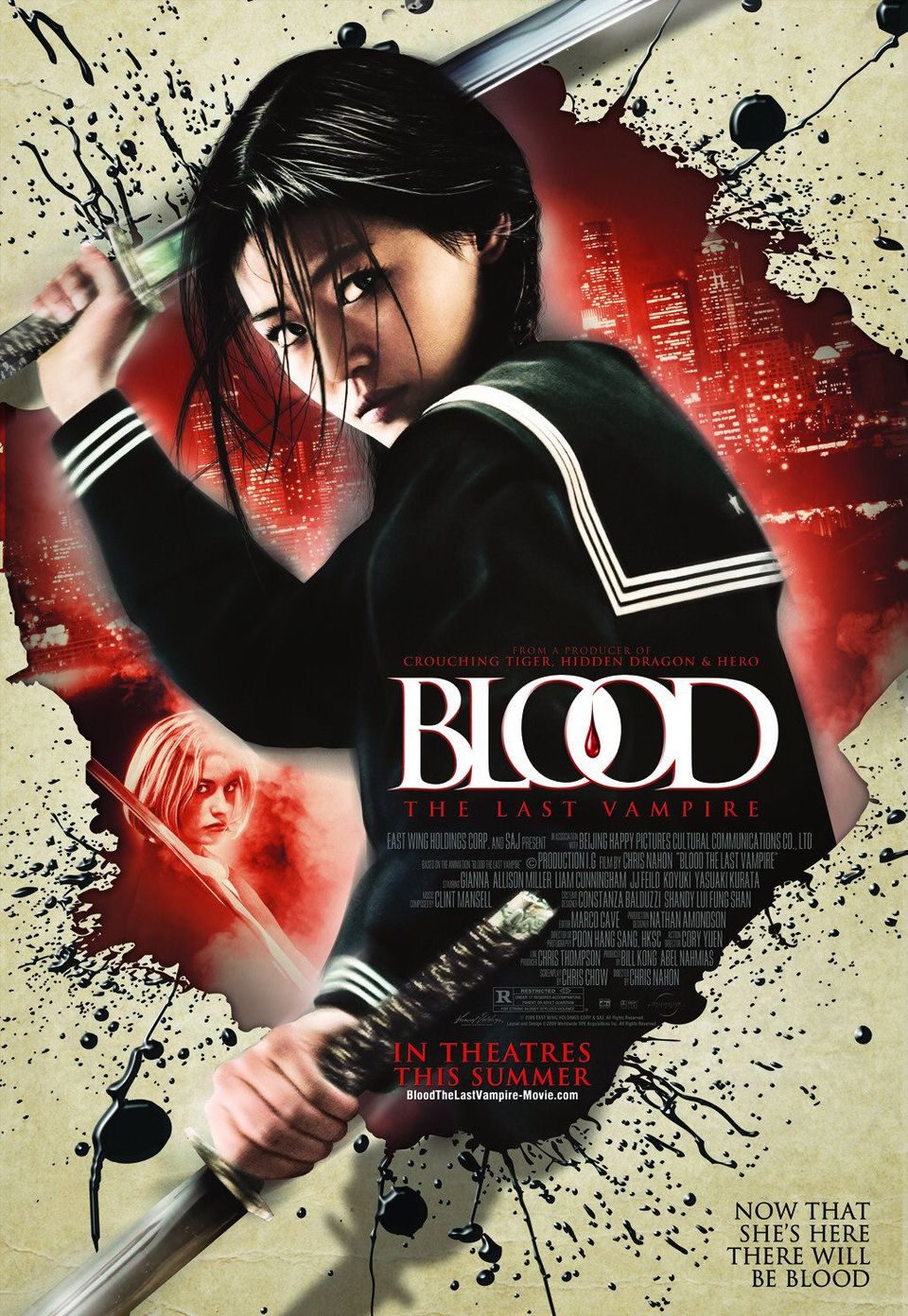 Poster of Blood: The Last Vampire - Estados Unidos