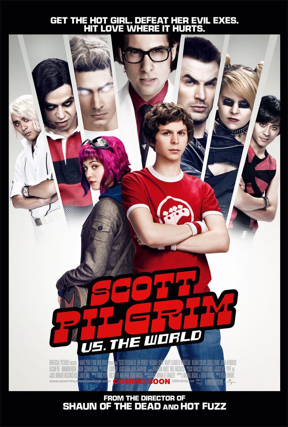 Poster of Scott Pilgrim vs. the World - Estados Unidos