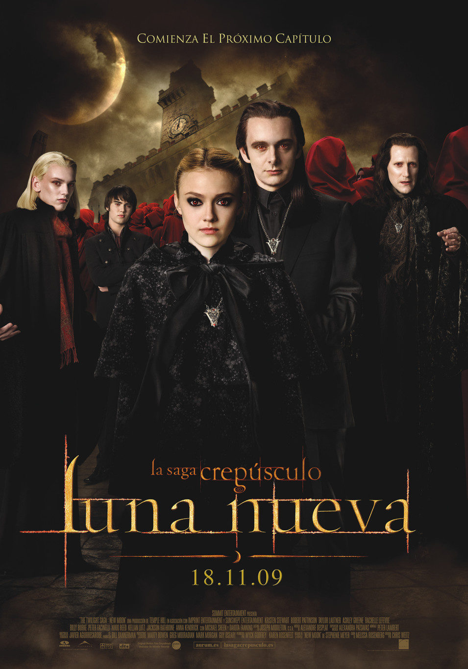 Poster of New Moon - España - Vulturis