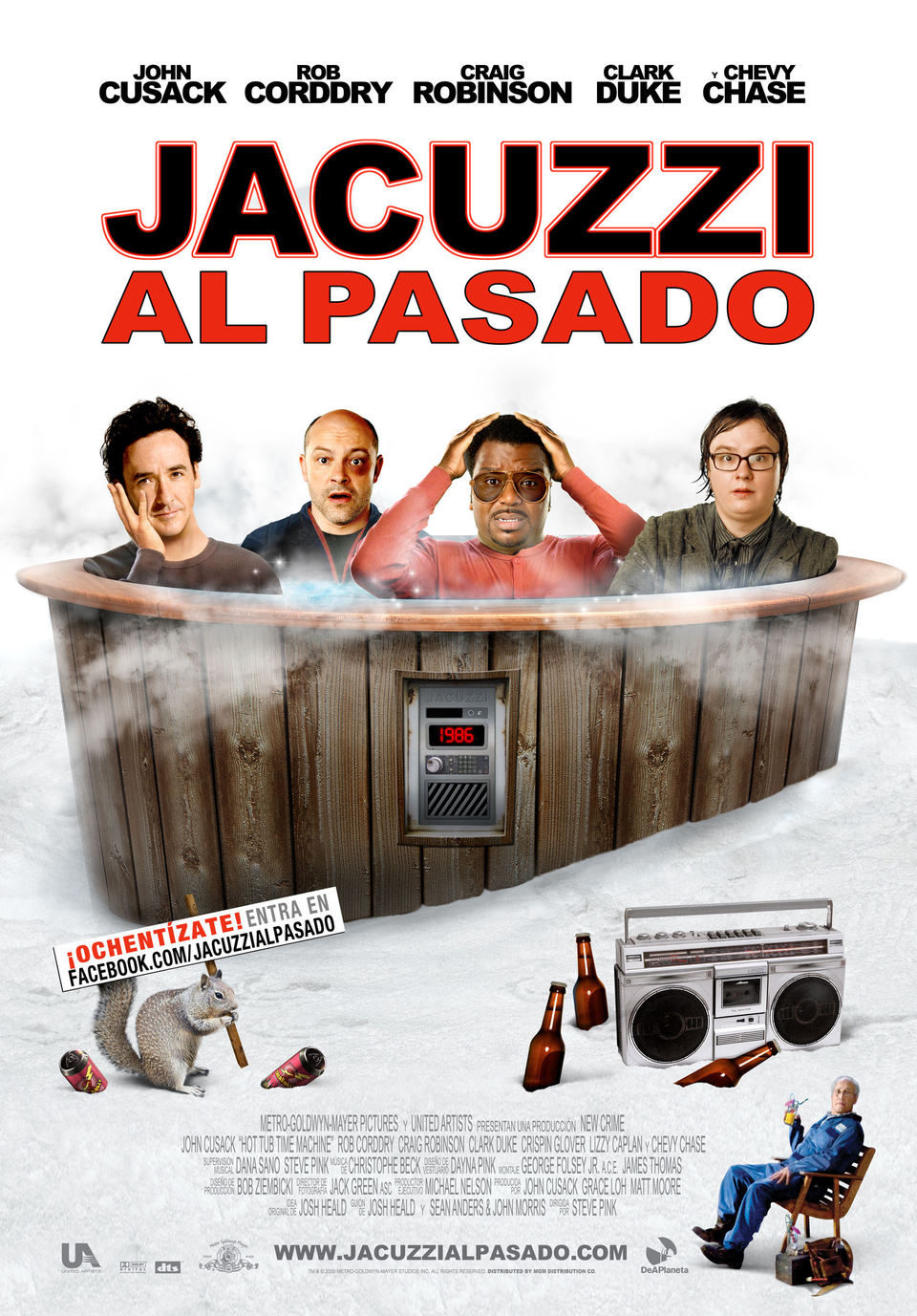 Poster of Hot Tub Time Machine - España