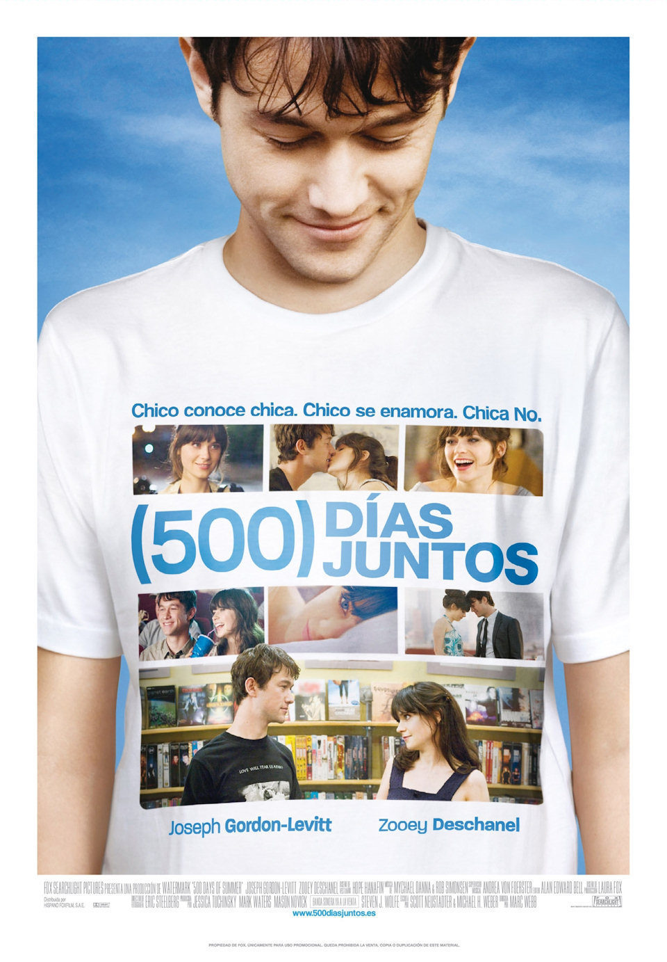 Poster of (500) Days of Summer - España