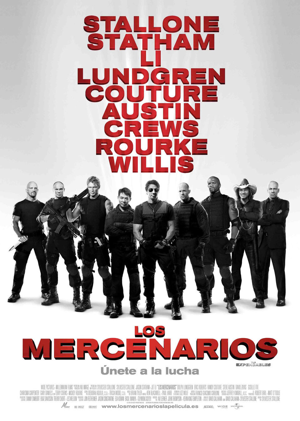 Poster of The Expendables - España