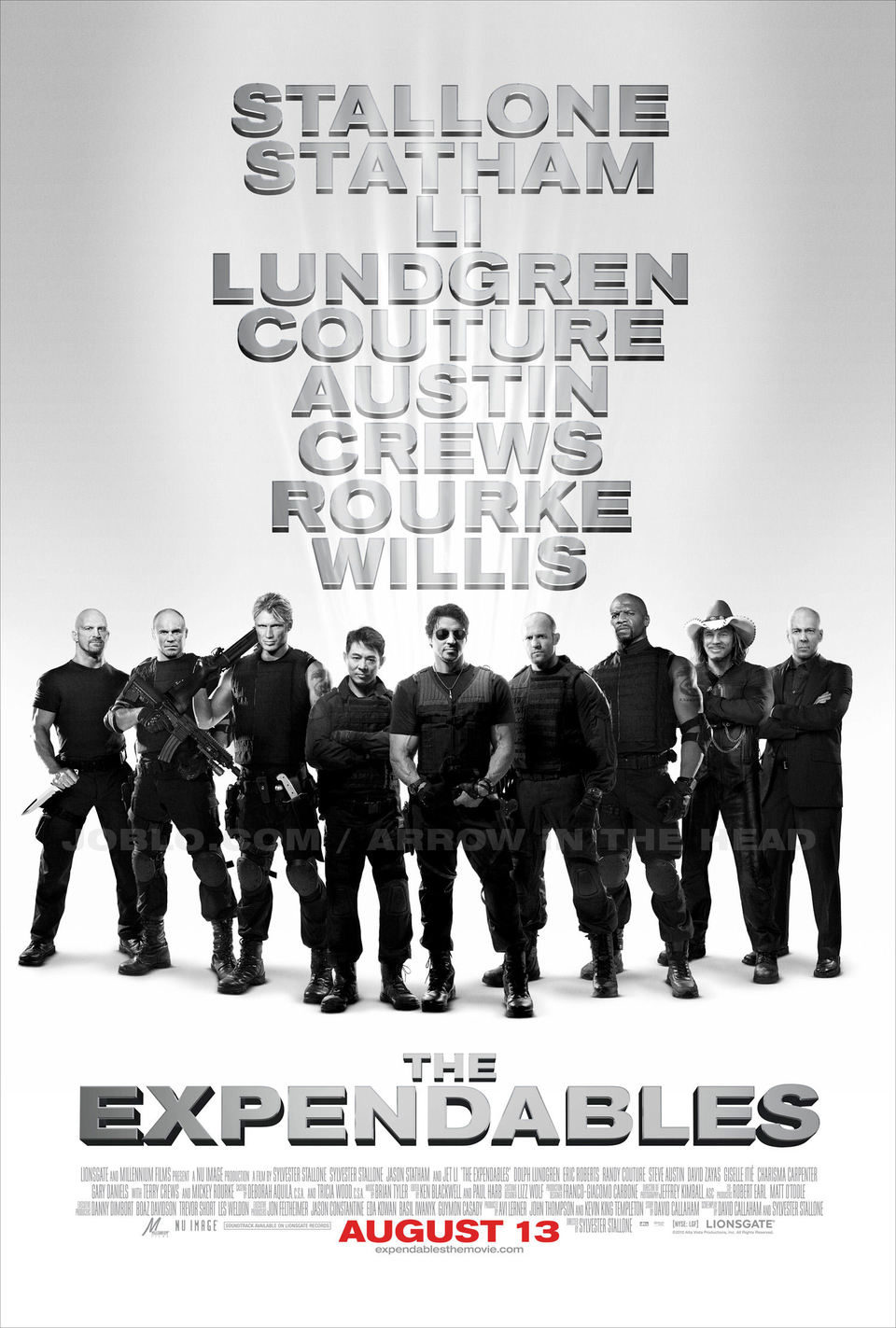 Poster of The Expendables - Estados Unidos