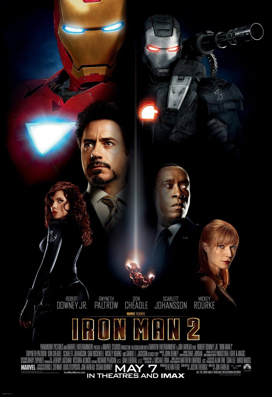 Poster of Iron Man 2 - Estados Unidos