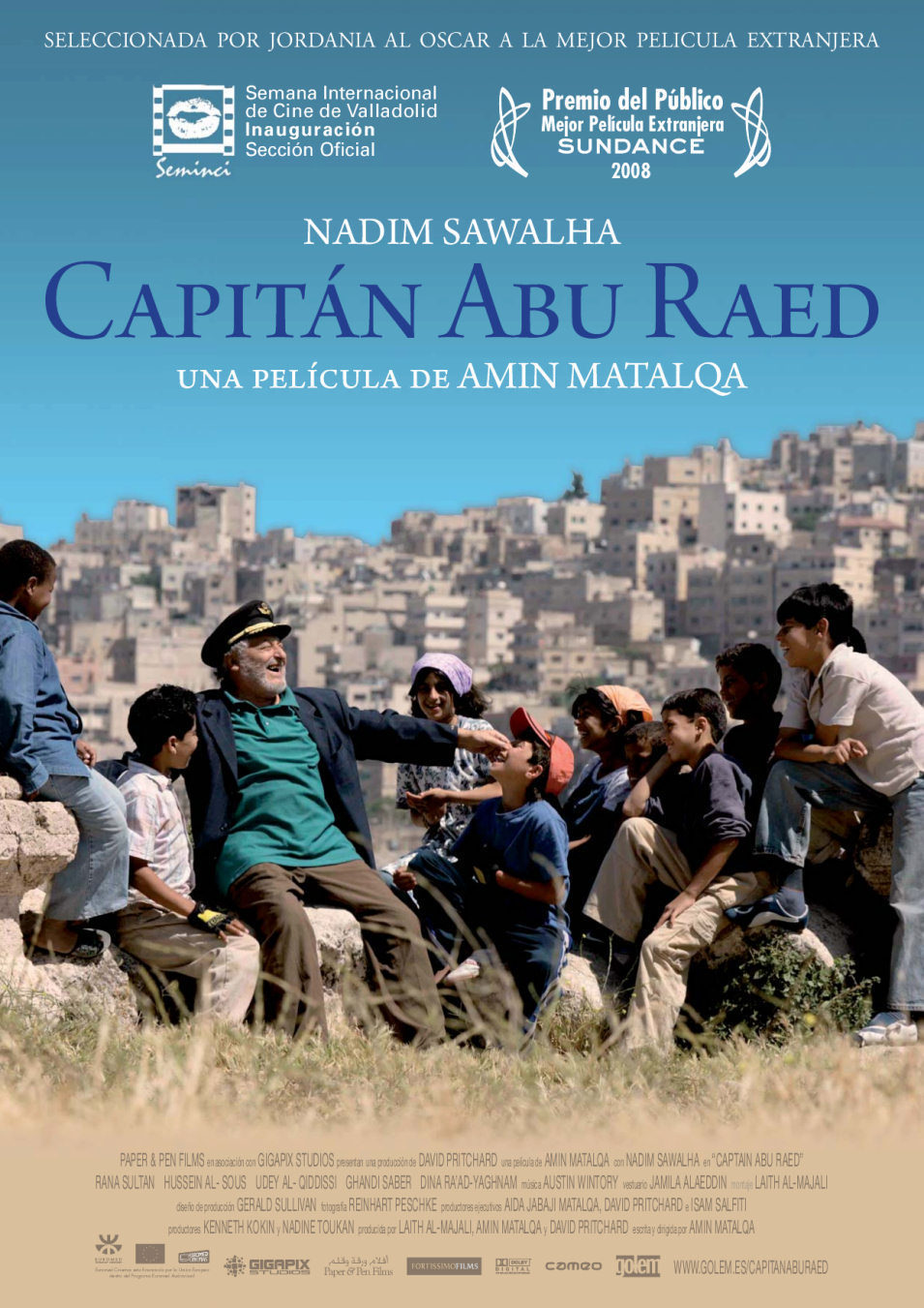 Poster of Captain Abu Raed - España