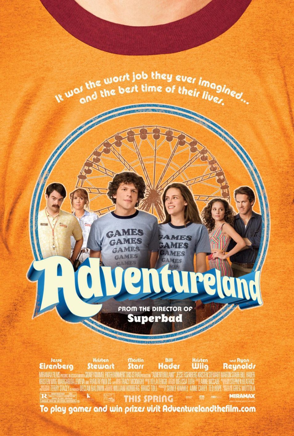 Poster of Adventureland - Póster USA