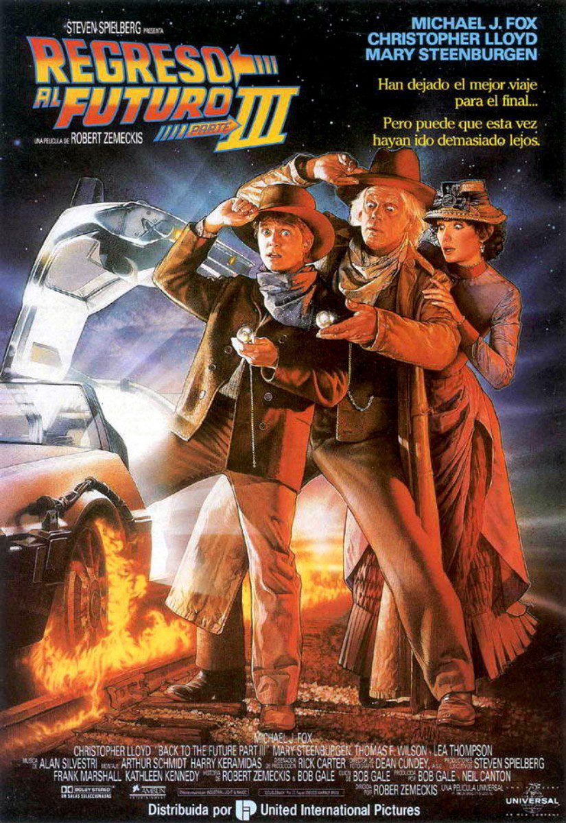 Poster of Back to the Future. Part III - España