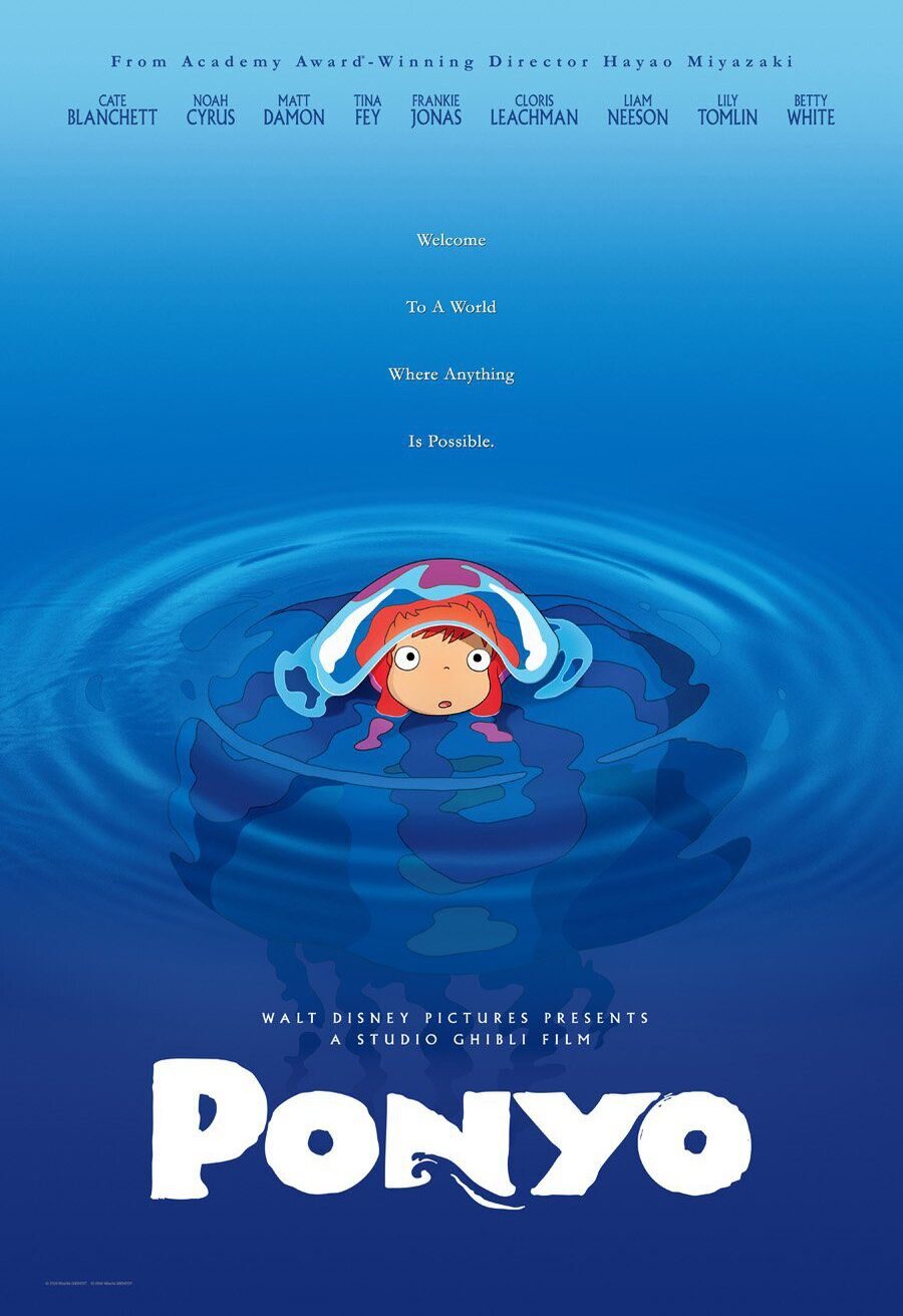 Poster of Ponyo - Estados Unidos