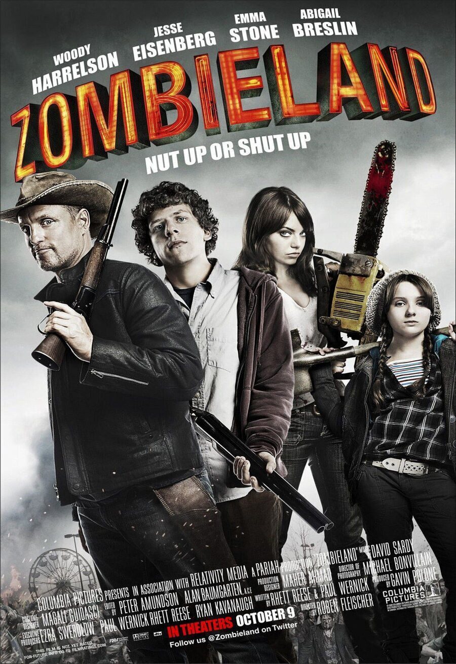 Poster of Zombieland - Estados Unidos