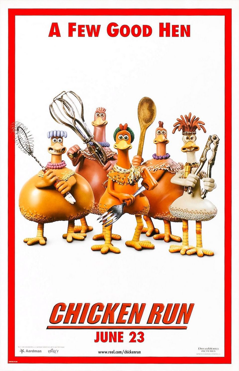 Poster of Chicken Run - Estados Unidos