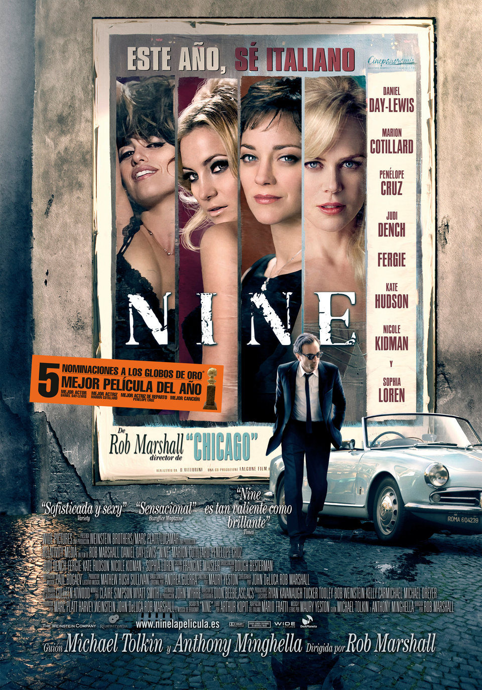 Poster of Nine - España