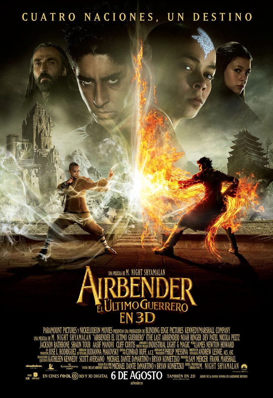 Poster of The Last Airbender - España