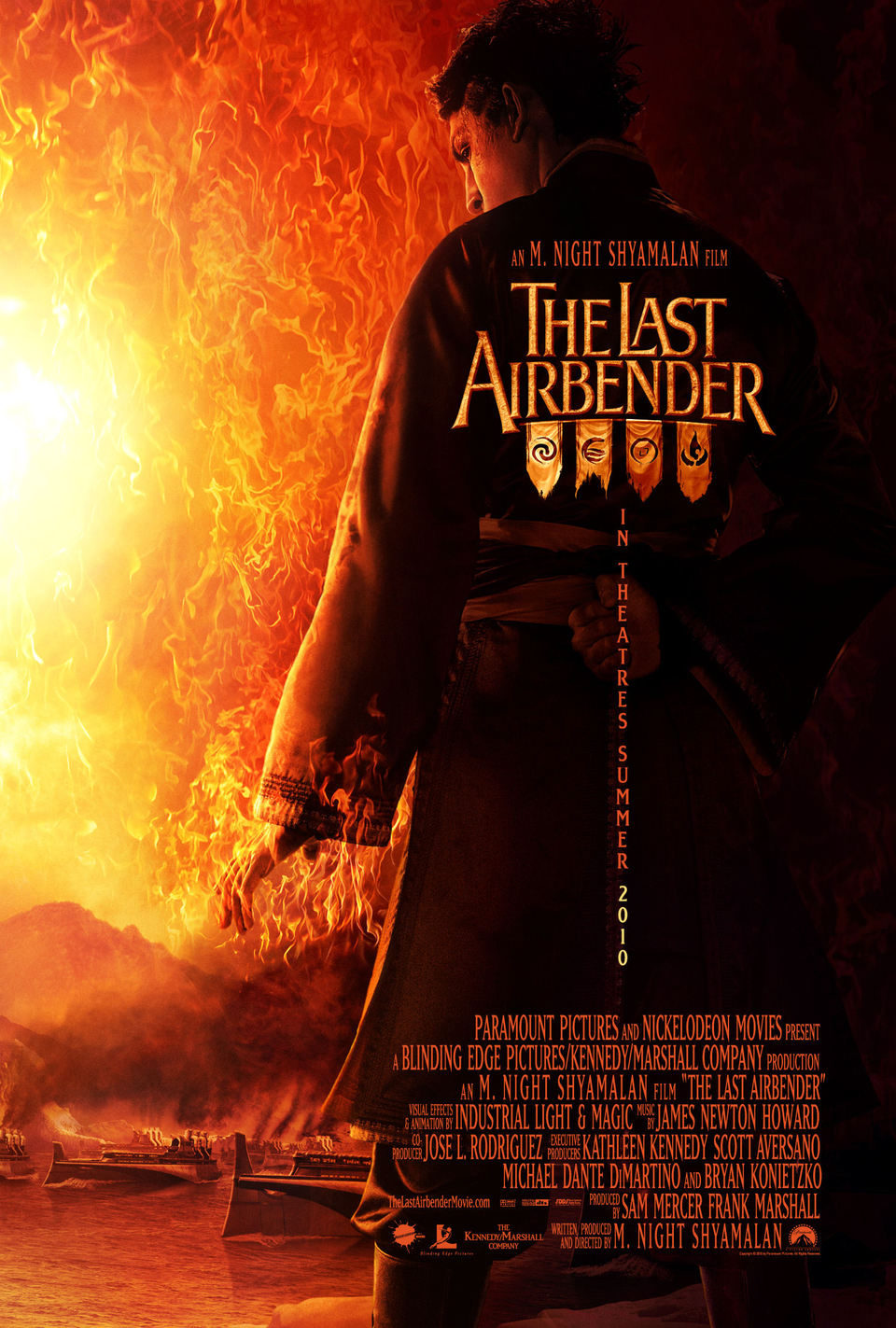 Poster of The Last Airbender - Estados Unidos