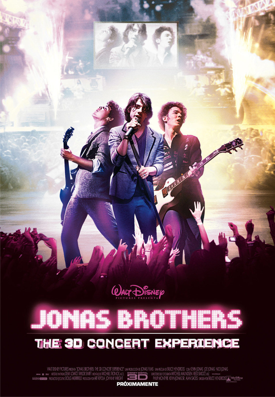 Poster of Jonas Brothers: The 3D Concert Experience - España