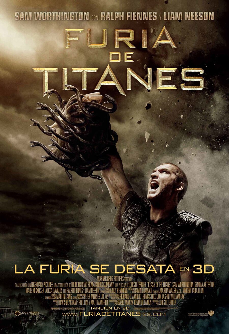 Poster of Clash of the Titans - España