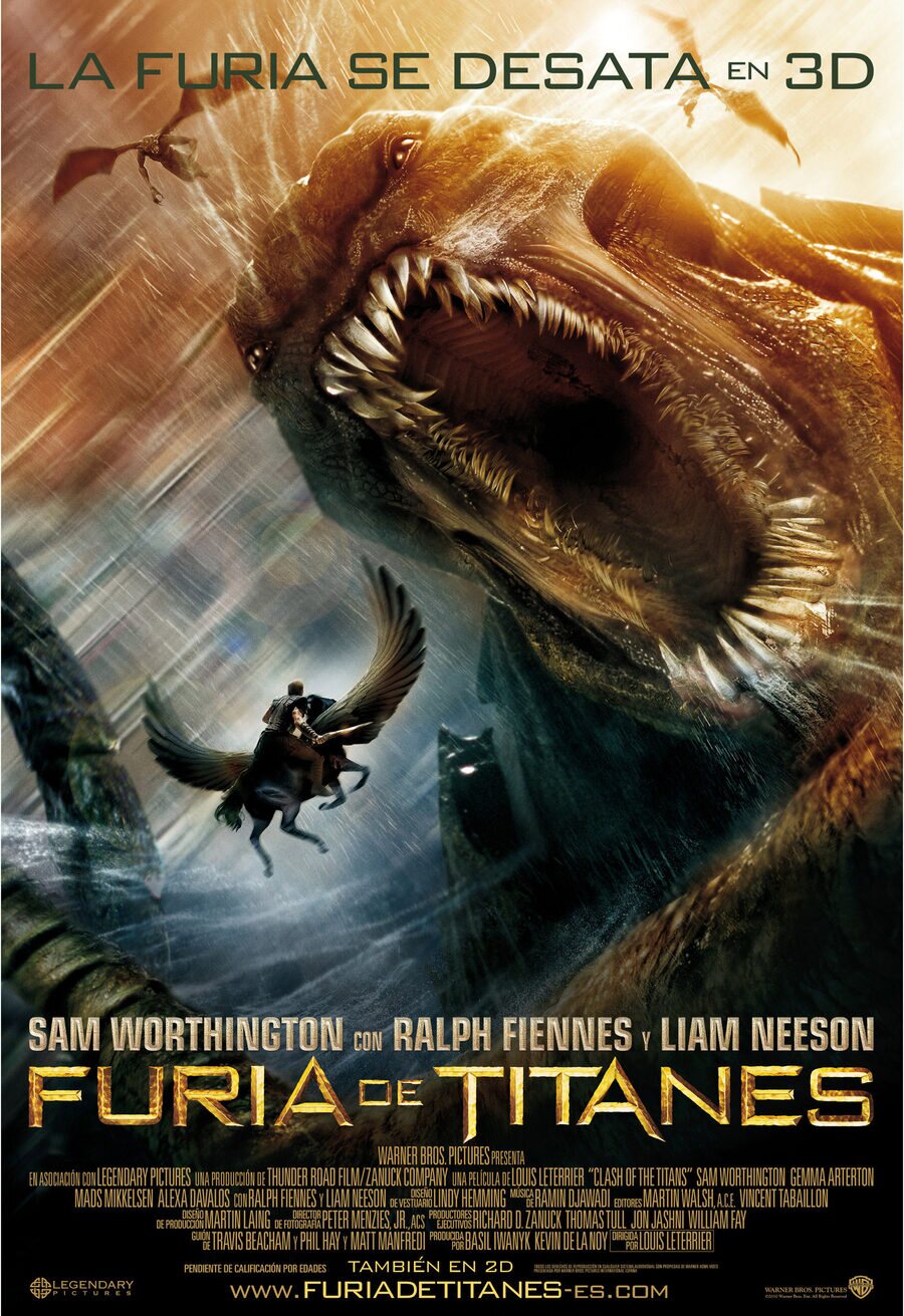 Poster of Clash of the Titans - España