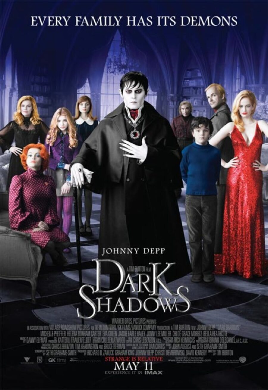Poster of Dark Shadows - EEUU