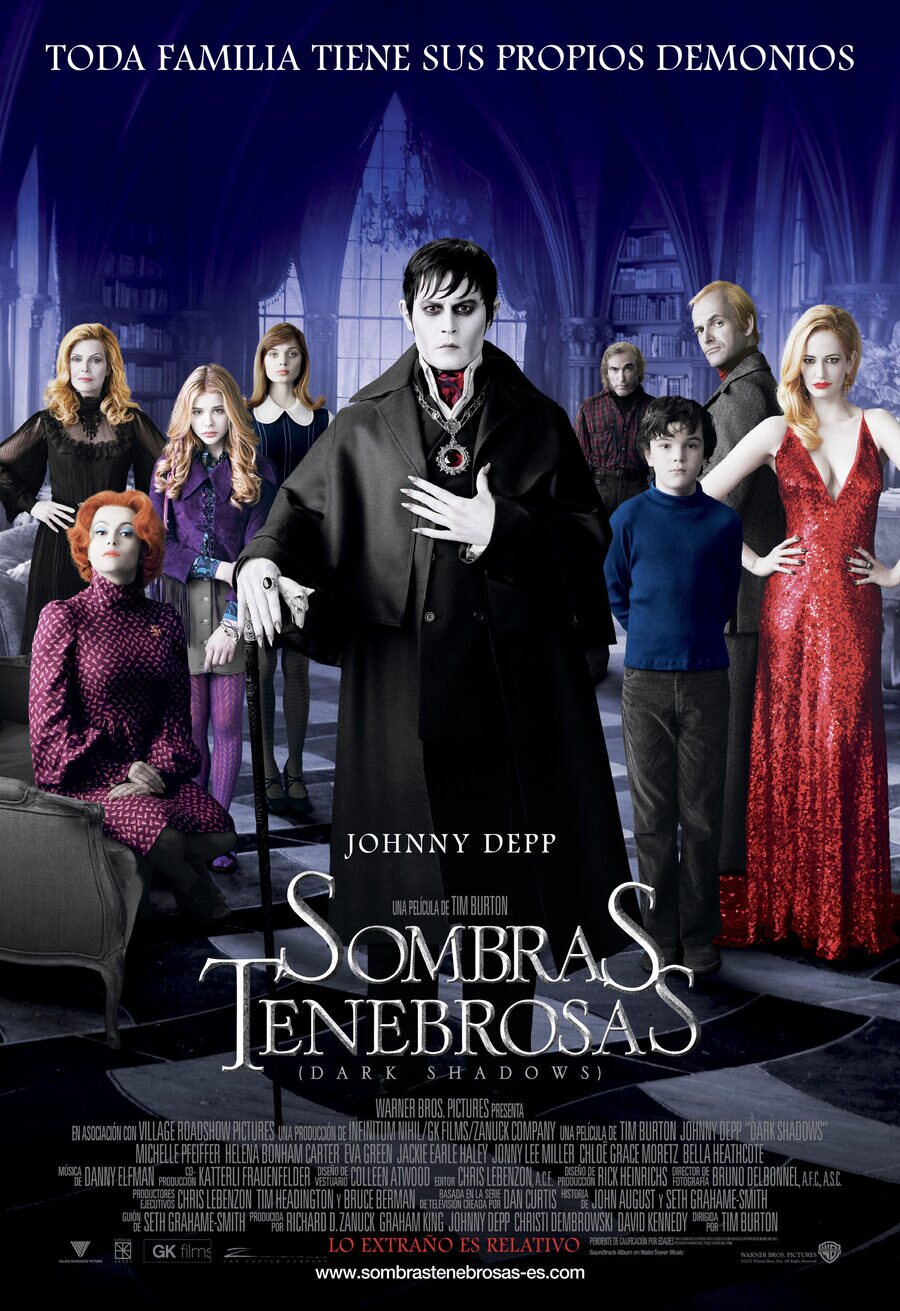 Poster of Dark Shadows - España