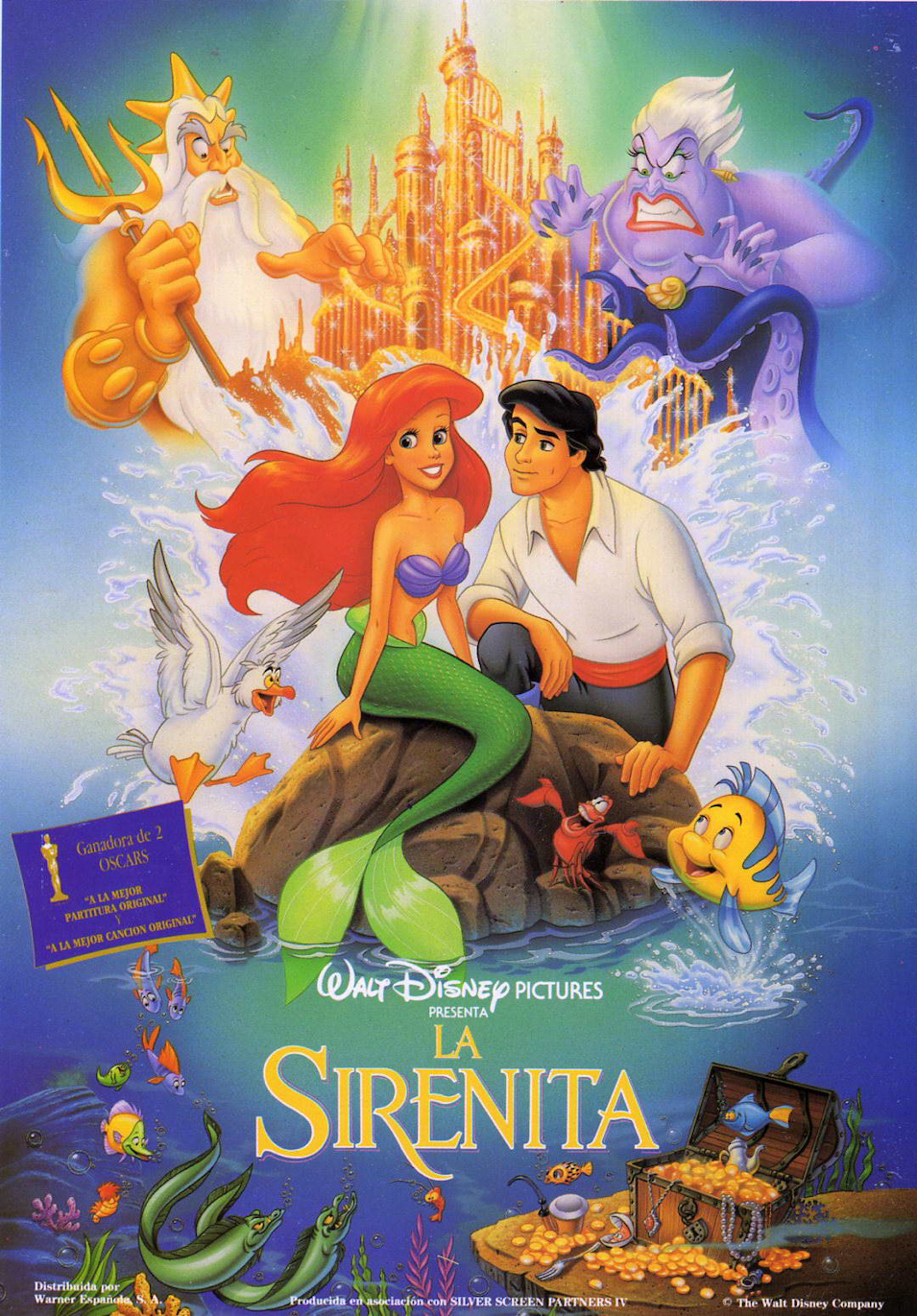 Poster of The Little Mermaid - España