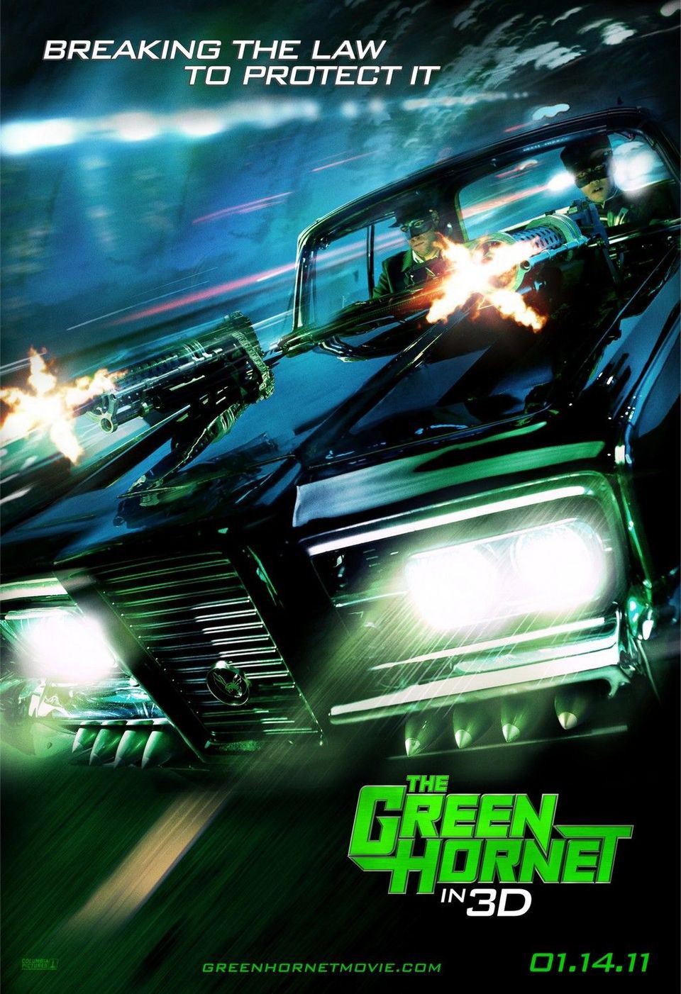 Poster of The Green Hornet - Estados Unidos