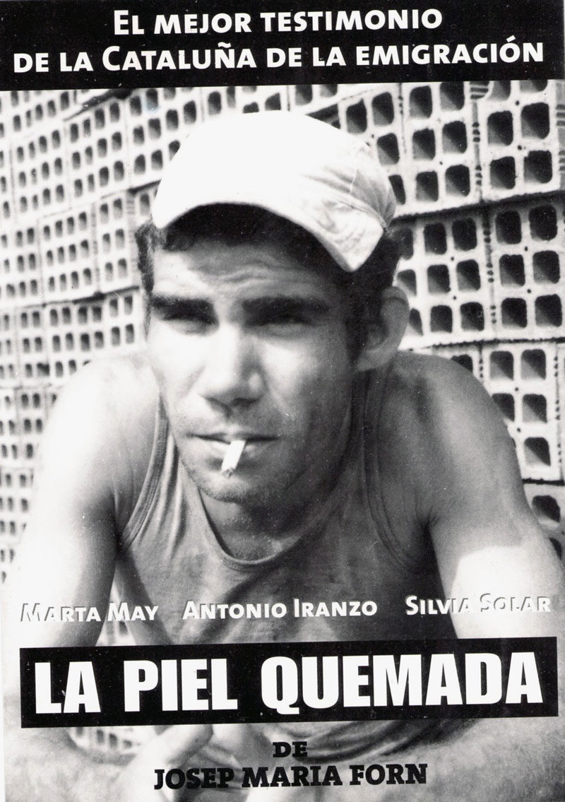 Poster of La piel quemada - España