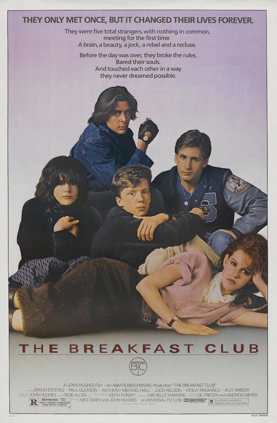 Poster of The Breakfast Club - Estados Unidos