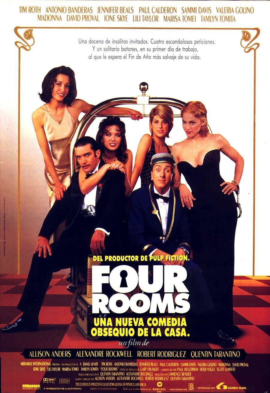 Poster of Four Rooms - España