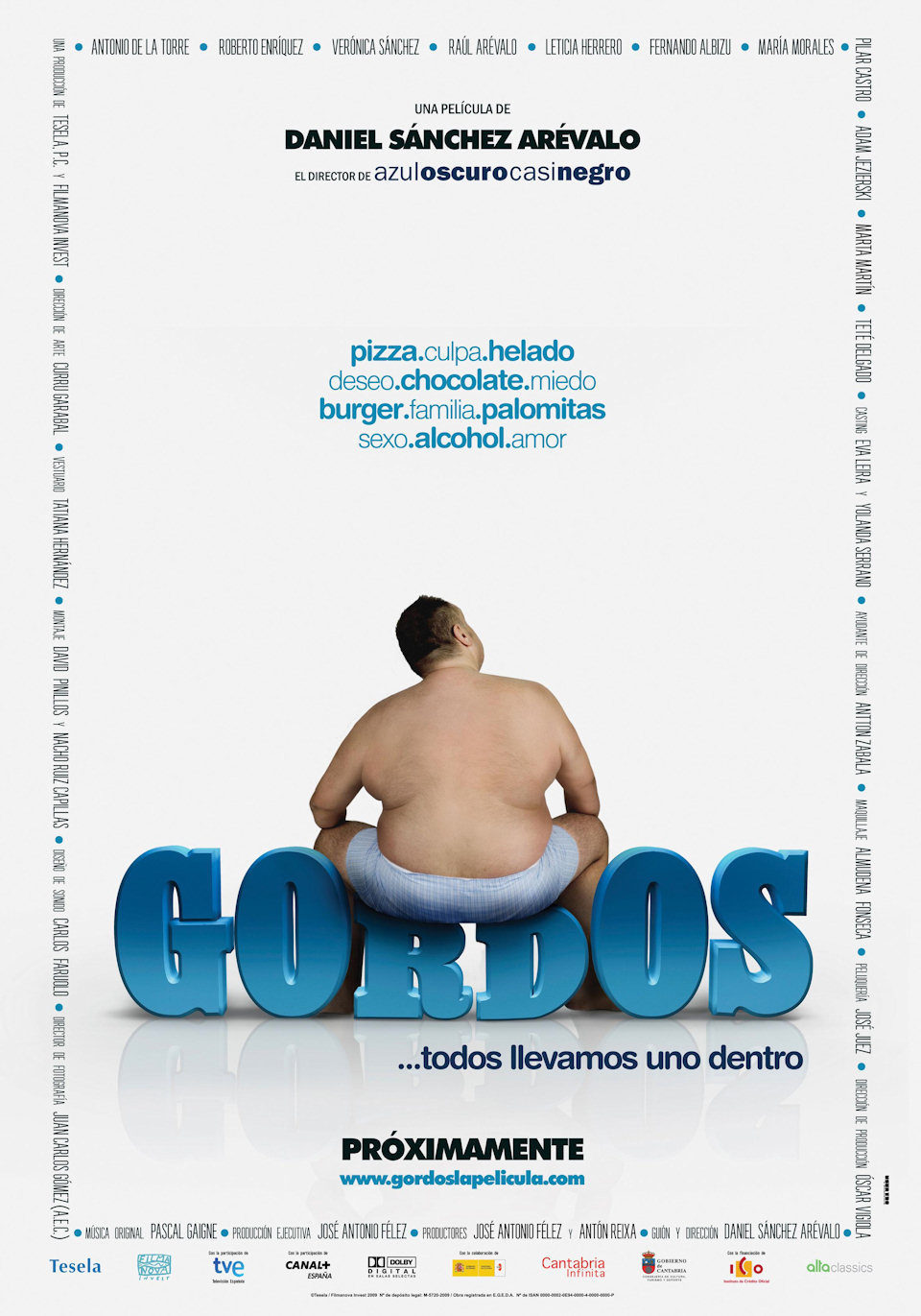 Poster of Fat People - España