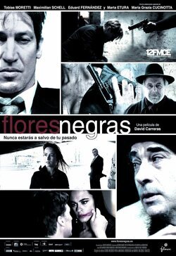 Poster Flores negras