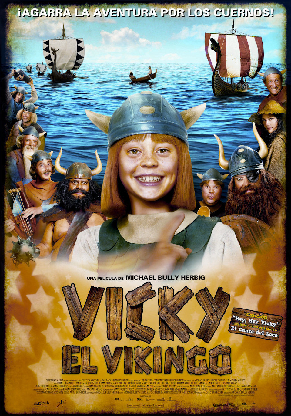 Poster of Vicky the Viking - España