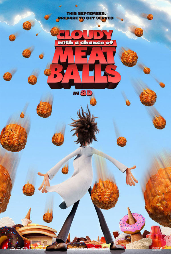 Poster of Cloudy with a Chance of Meatballs - Estados Unidos