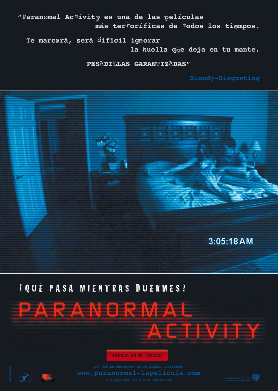 Poster of Paranormal Activity - España