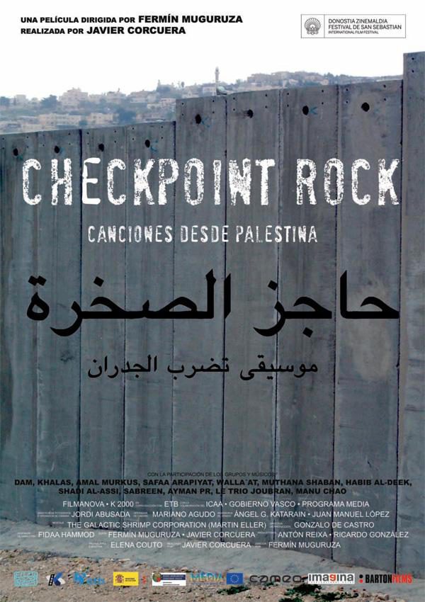 Poster of Checkpoint Rock. Canciones desde Palestina - España