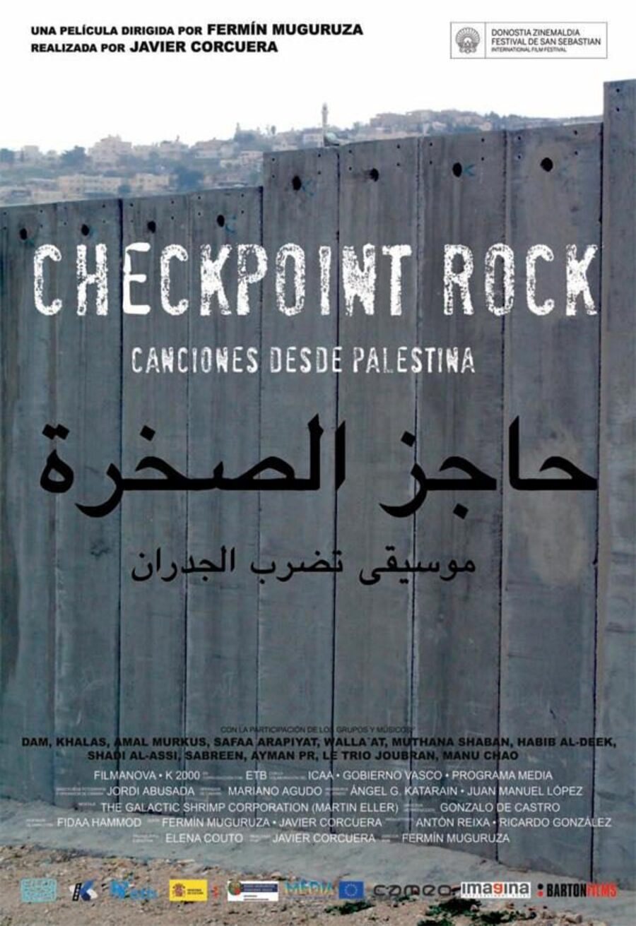 Poster of Checkpoint Rock. Canciones desde Palestina - España